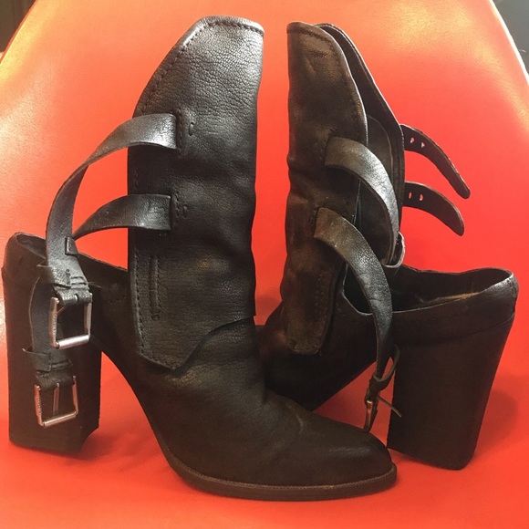 Dolce Vita Strappy Boots - Picture 3 of 4